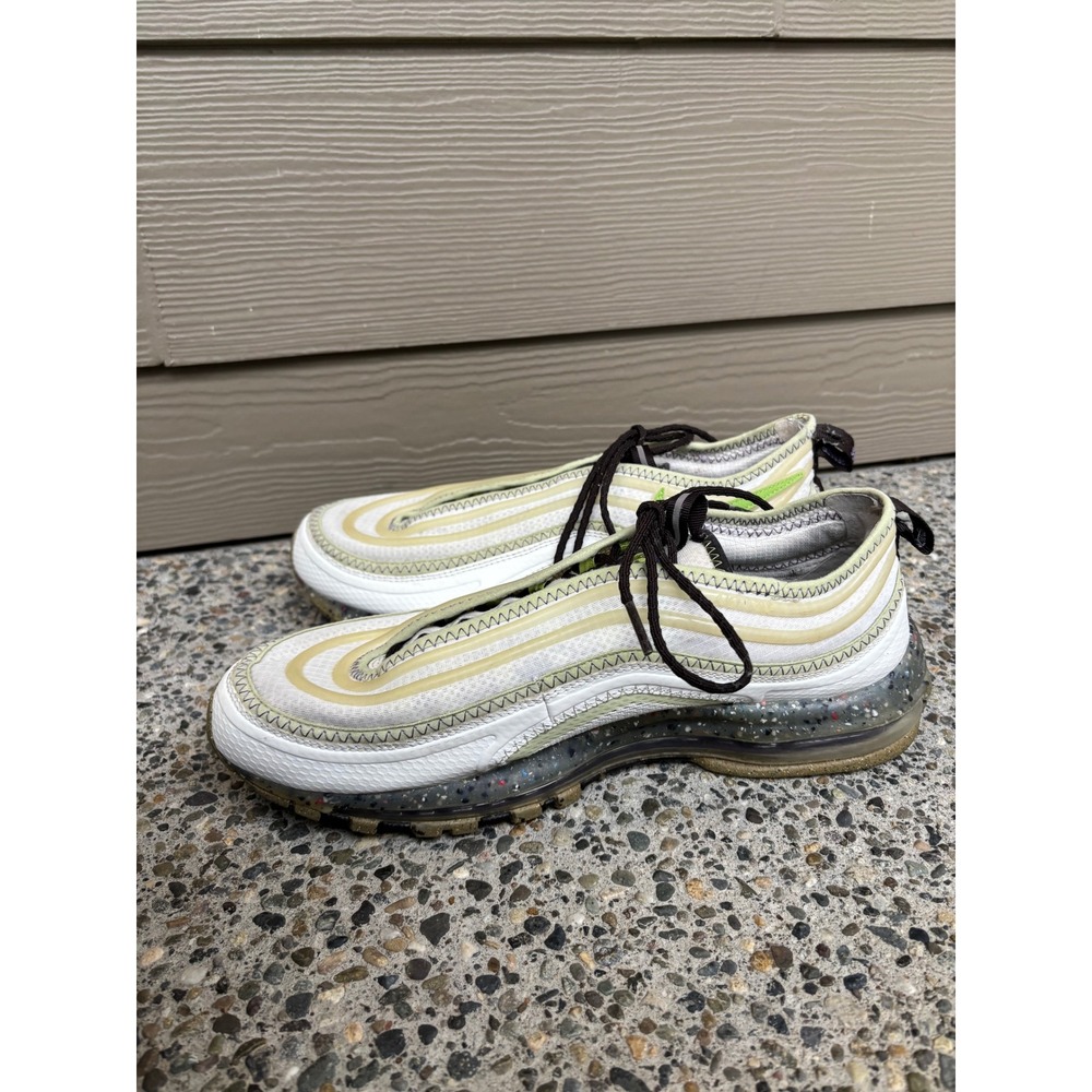 Nike Air Max Terrascape 97 White Vivid Green DJ5019-002 Men's Size‎ 12 - Picture 4 of 10
